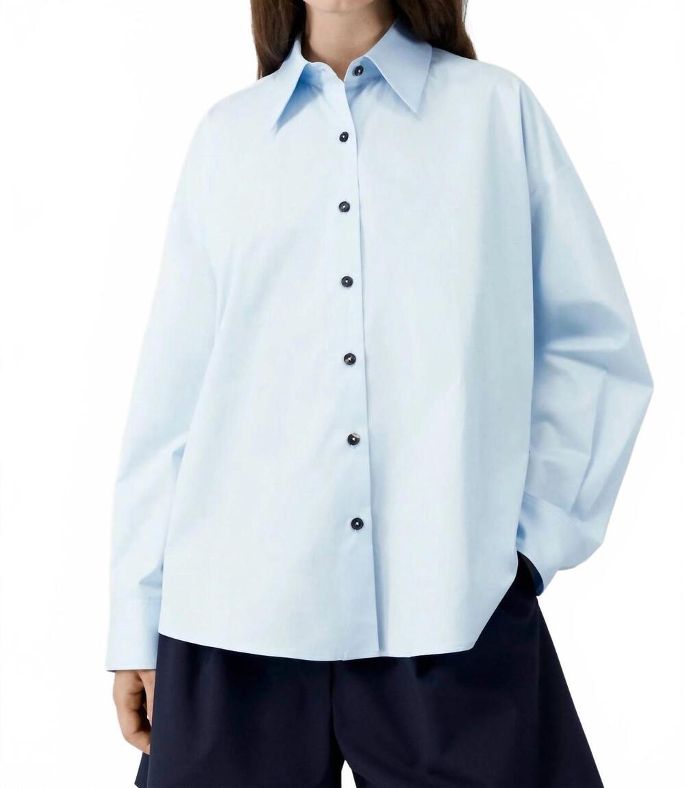 NEW CORDERA oversized shirt in light blue